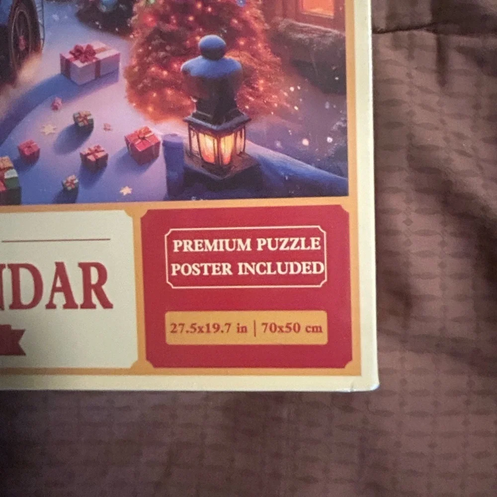 Advent Calendar Christmas Jigsaw Puzzle
